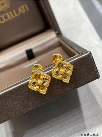 Bvcce11ati small grey fritillary opéra series stud earrings