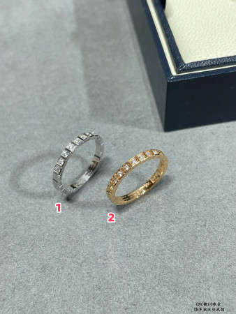 Ch0pard half di*m*nd ice cube ring
