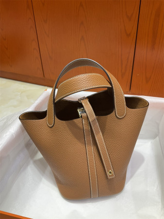 h**mes picotin 18cm G01den brown without original box
