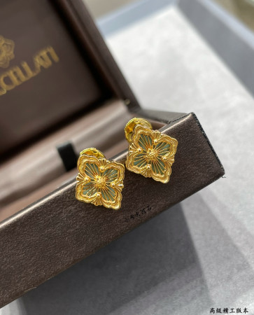 Bvcce11ati small amazonite opéra series stud earrings