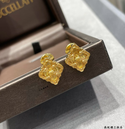 Bvcce11ati small laser yellow opéra series stud earrings