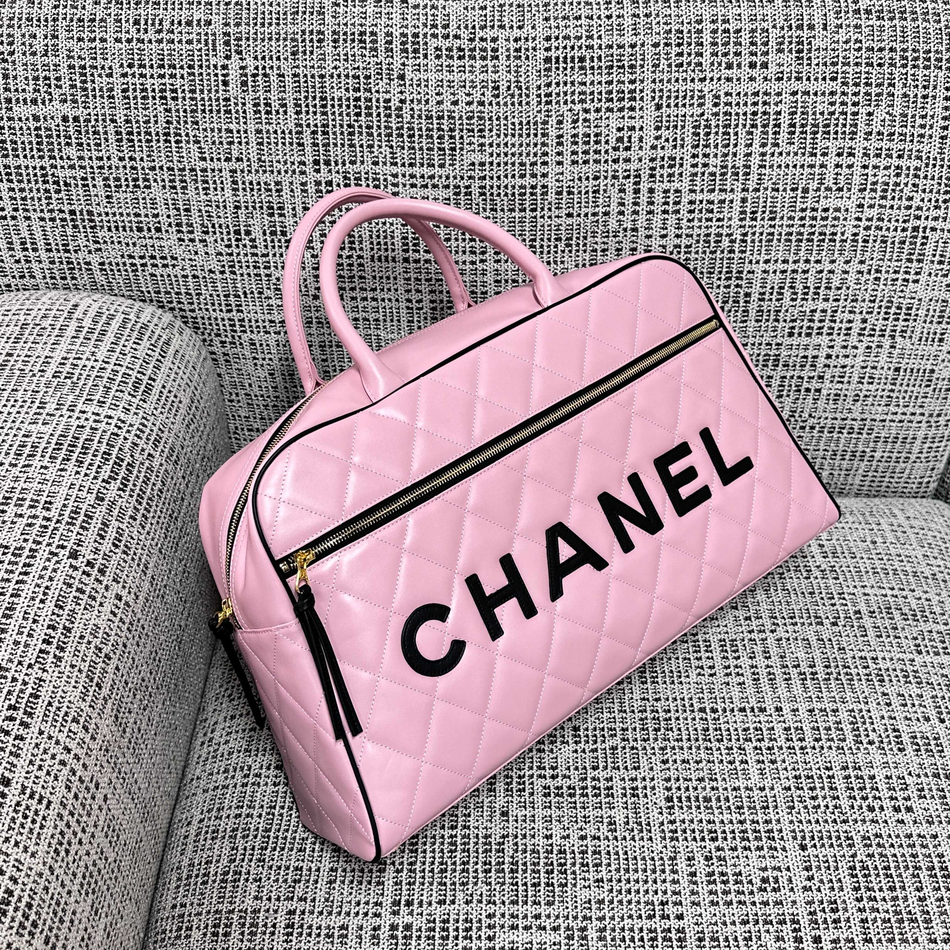 Ch*el boston bowling bag without box 46cm