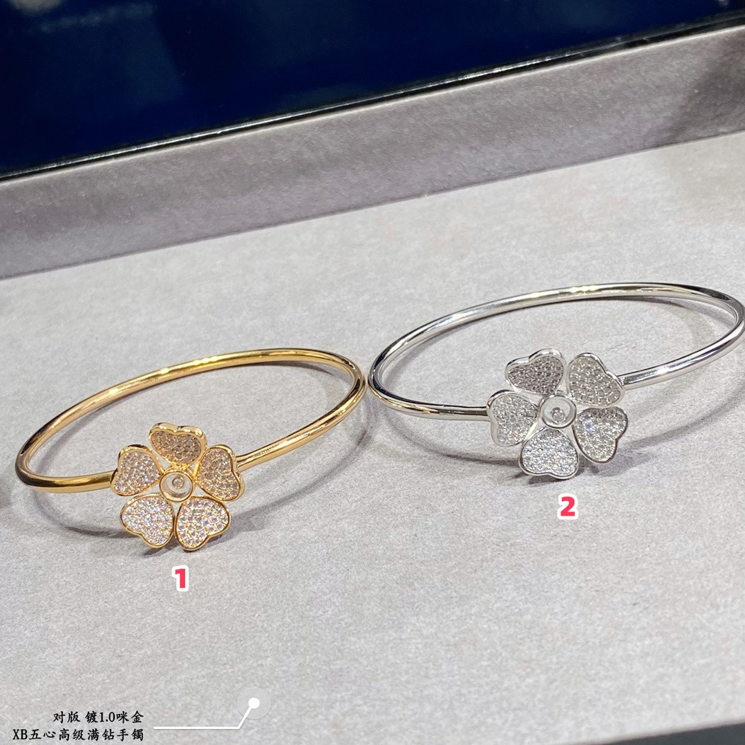 Ch0pard five he**ts full di*m*nd bracelet