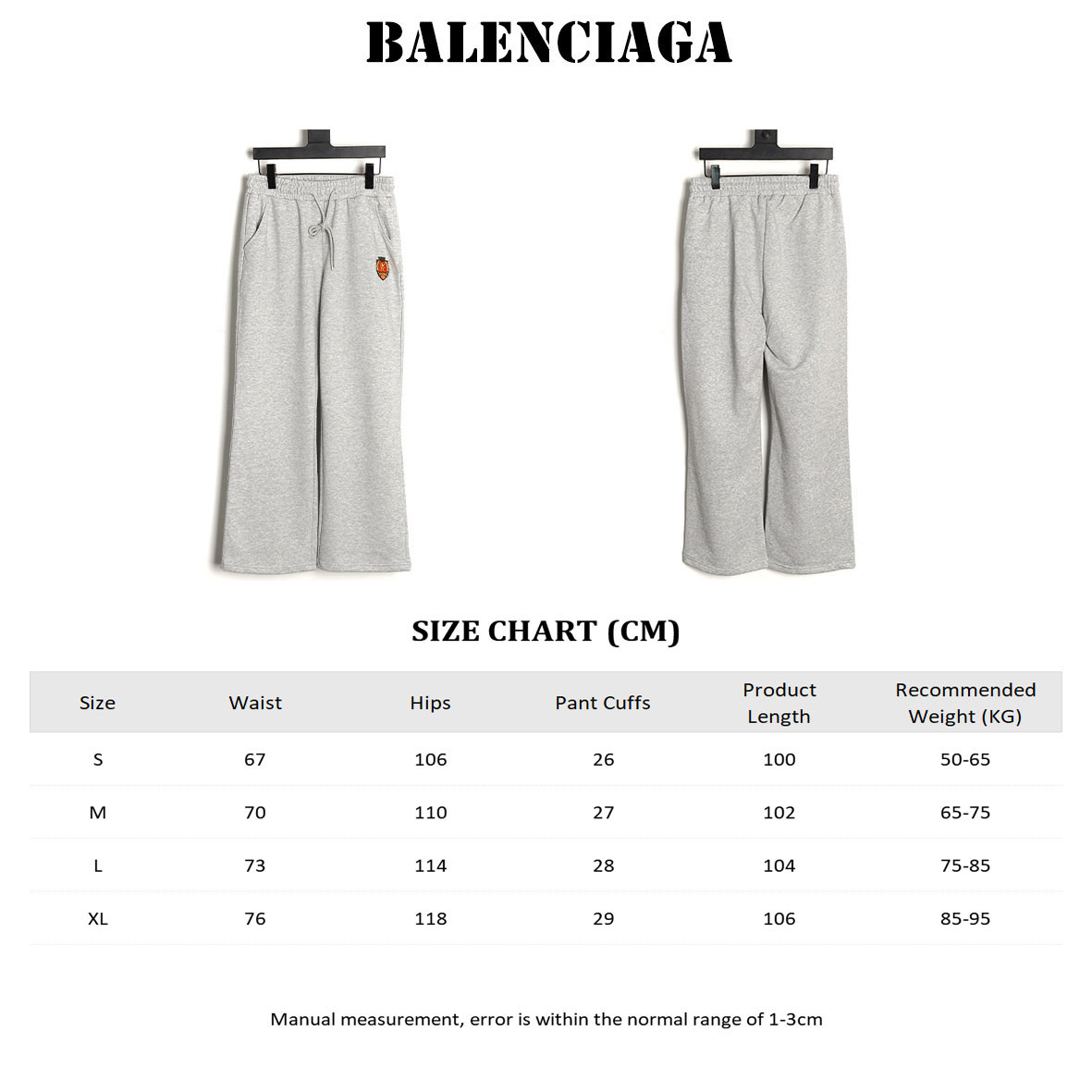 Ba*len*cia*ga pants