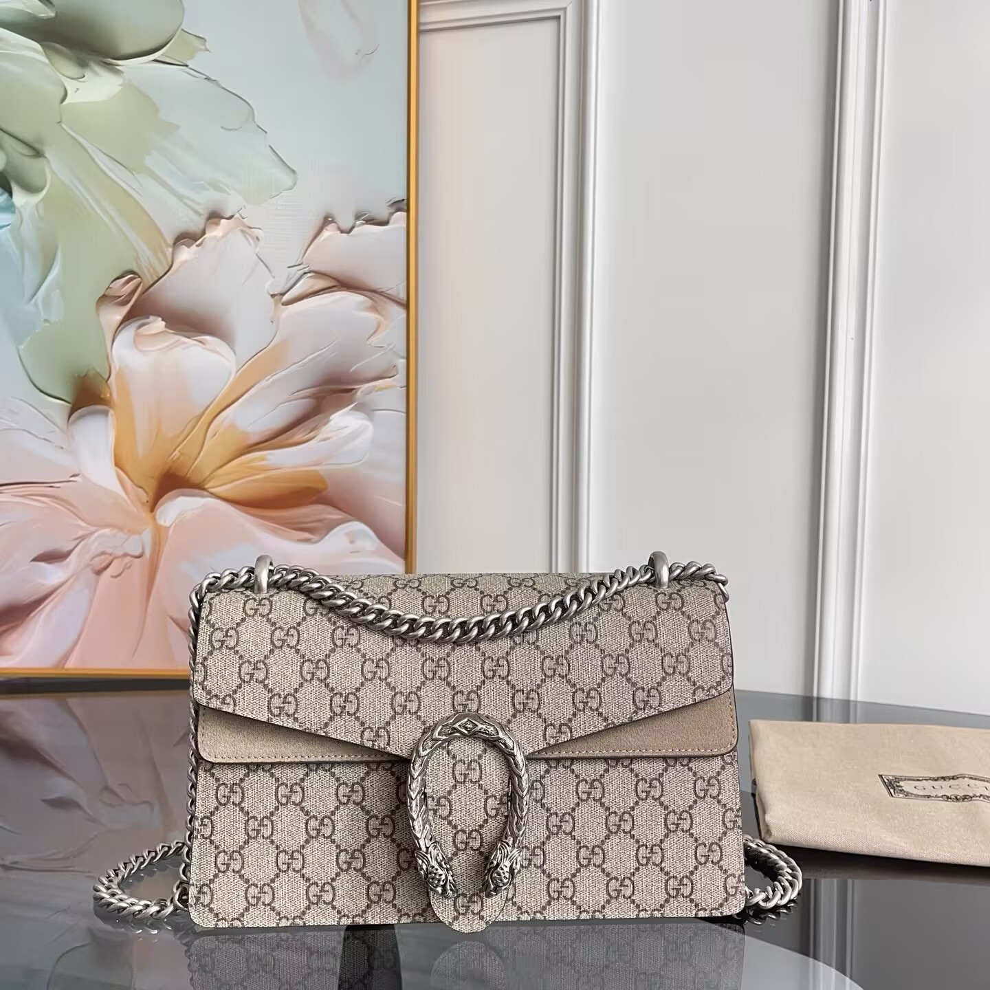 G*u*i dionysus small shoulder bag 28x18x9cm
