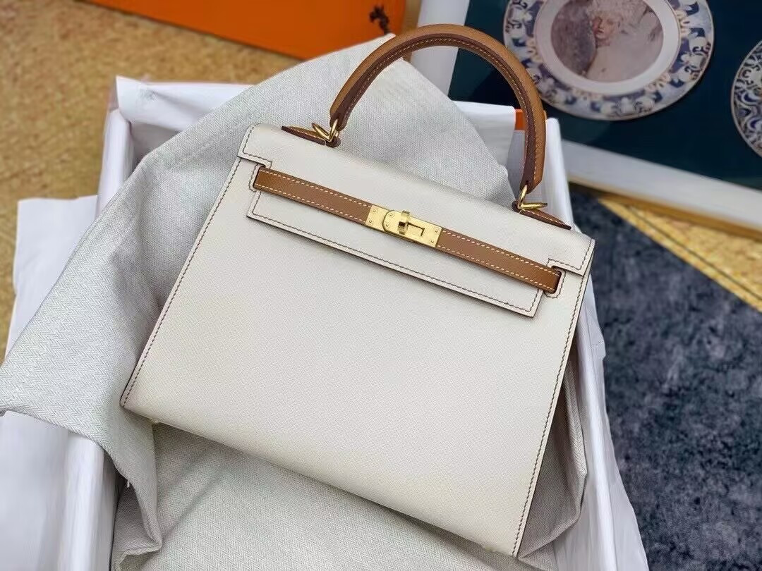h**mes kelly 25 gold-tone hardware (cusT0mized, about 20days, no return no exchange)