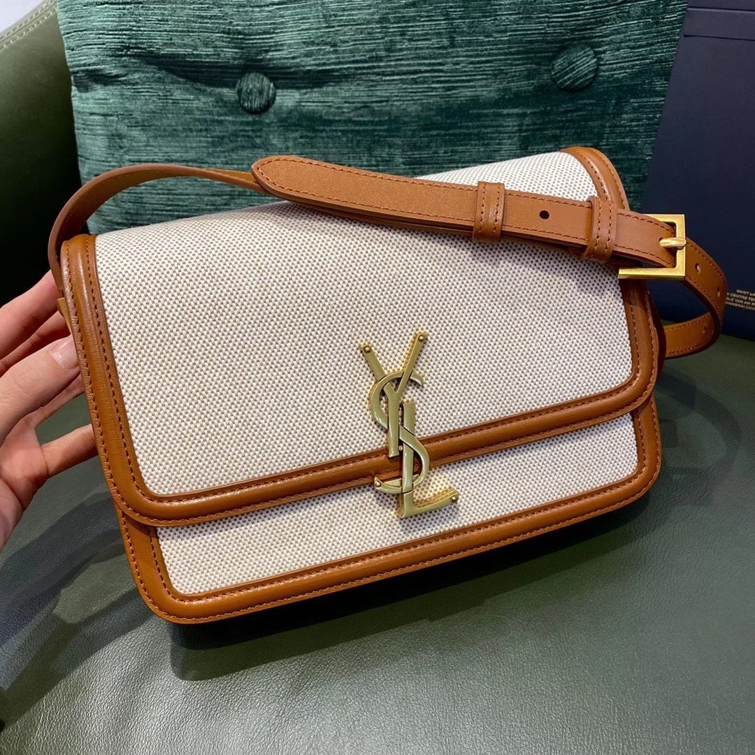 Sa**t Lau*nt y*l solferino box bag 23cm
