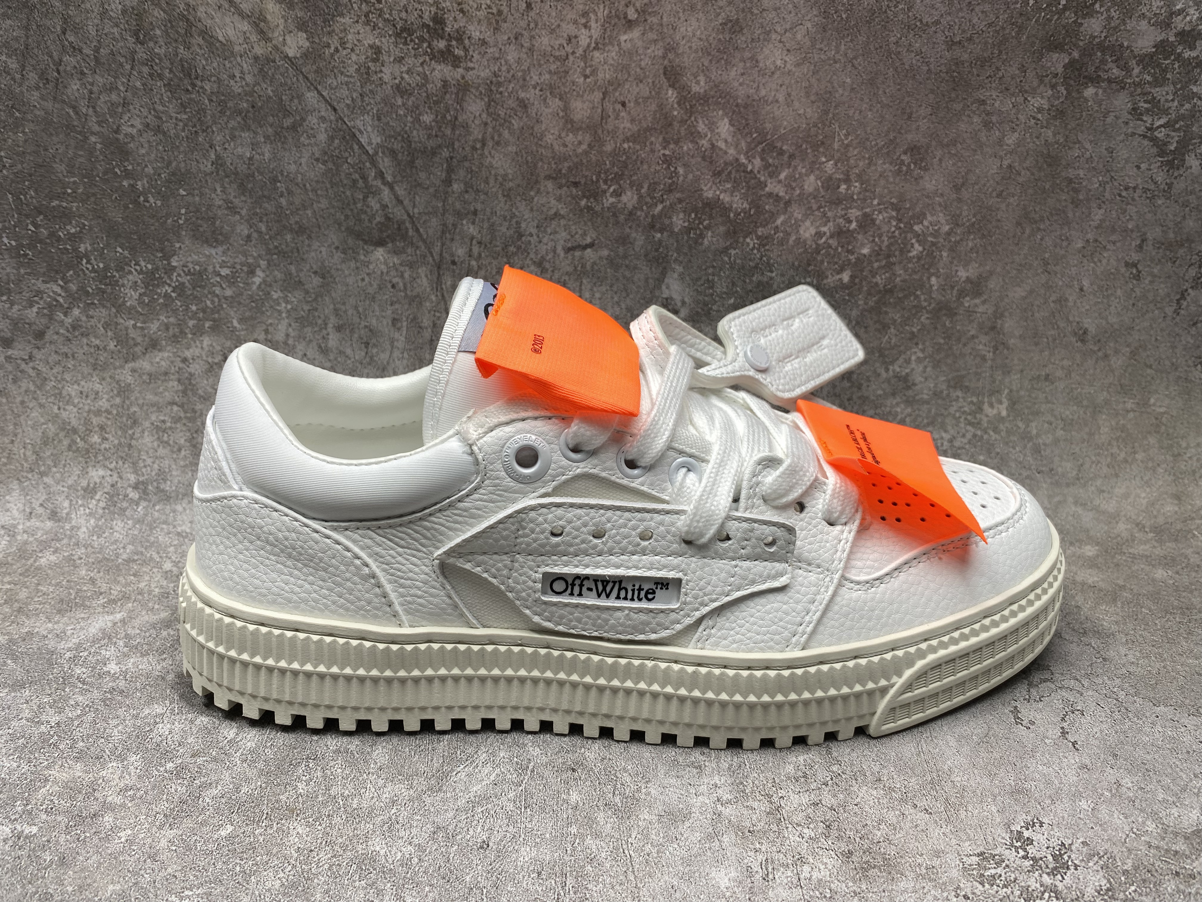 UA Off-White 3.0 Court Low Top Sneakers