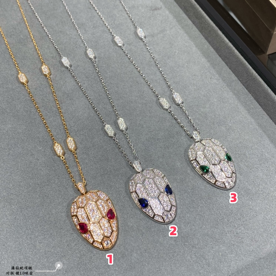 B*l*ai full of snakes necklace
