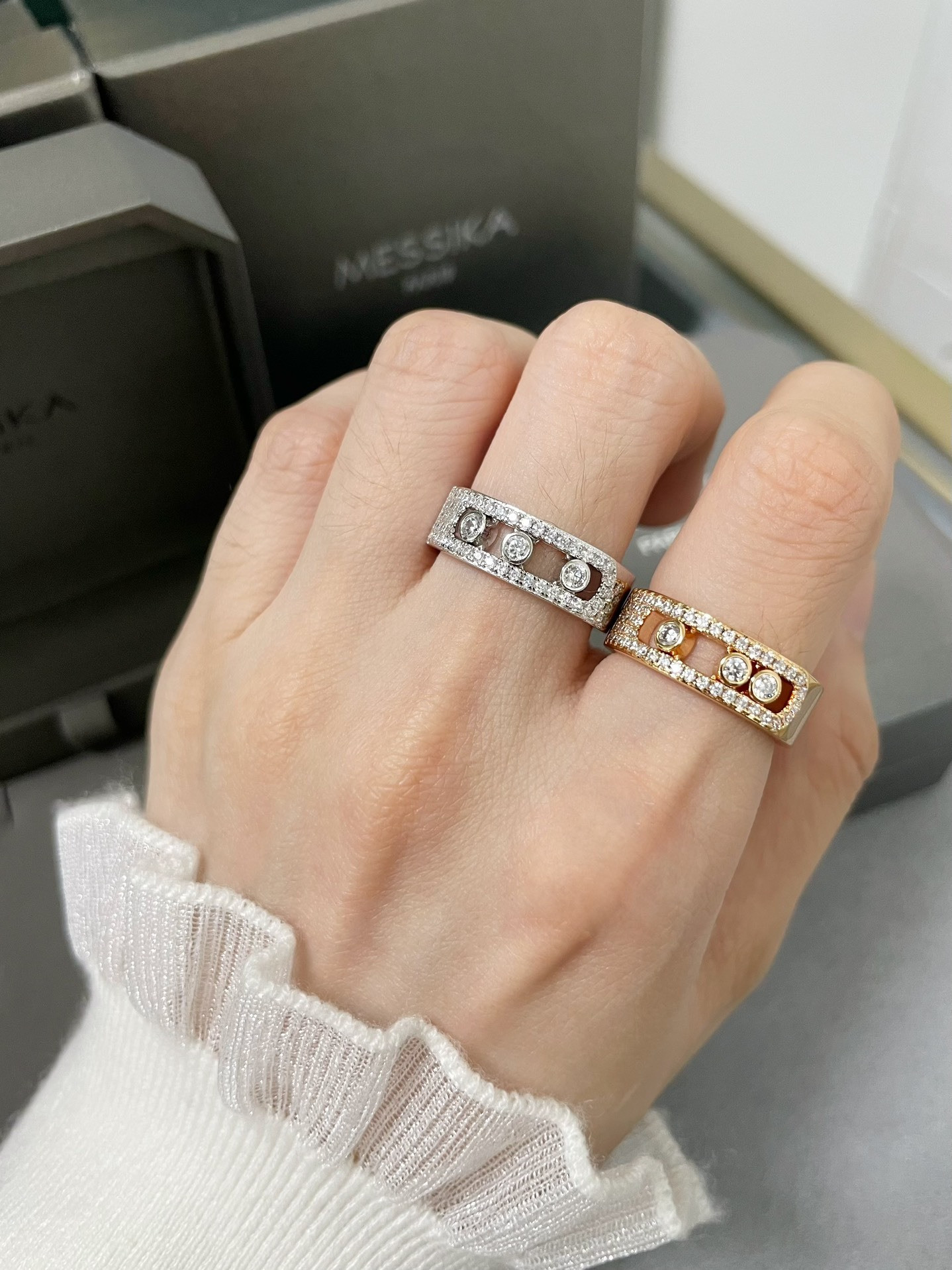 Mes1kaa move classique di*m*nd ring