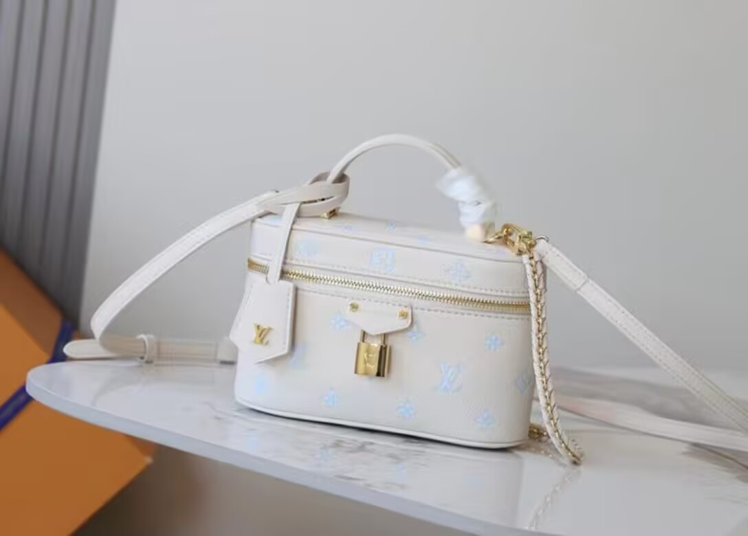 LV VANITY CHAIN ​​POUCH Handbag M27744 11.5x6.5x19cm
