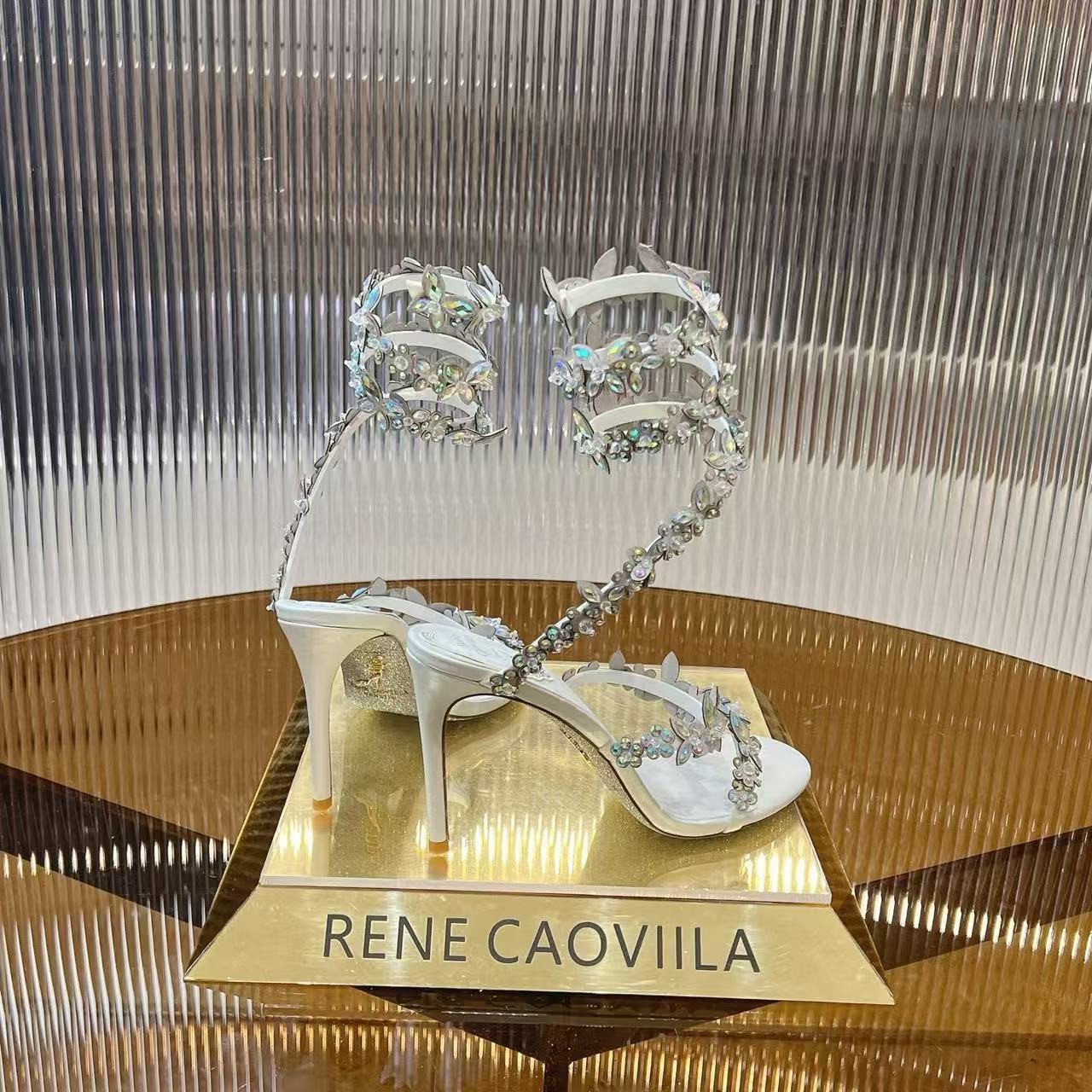 ua renÉ Ca0v1LLa cleo pumps sandals 95mm