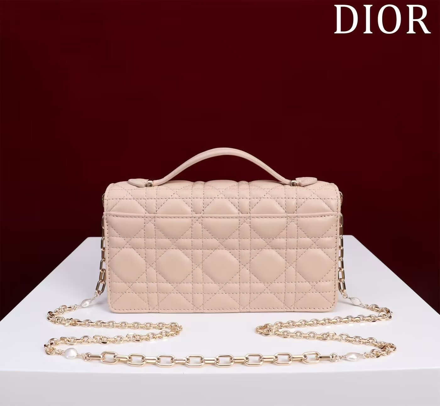miss D*or mini handbag 21x11.5x4.5cm