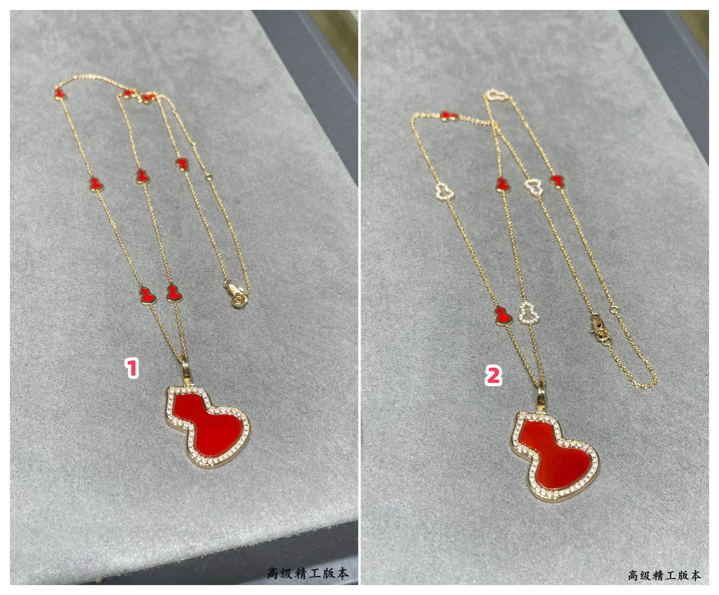 Qee1in mini 8 gourd necklace