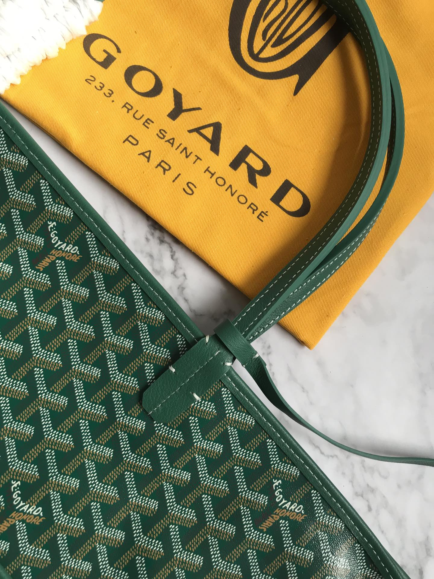 Go*ard anjou bag 39×32×19cm