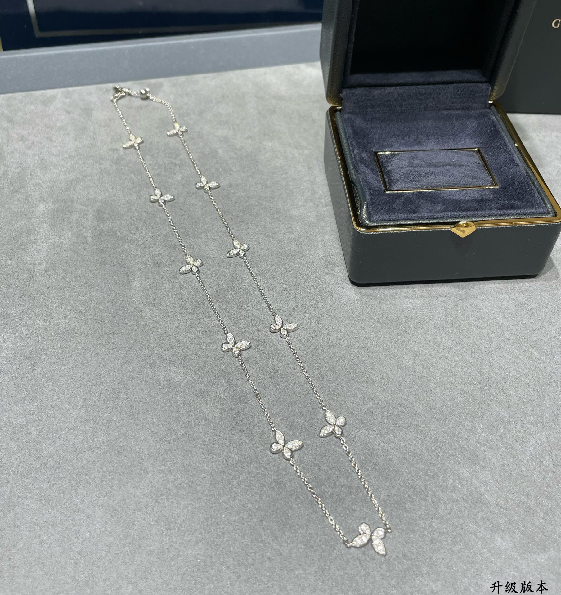 Gr*ff eleven butterflies necklace