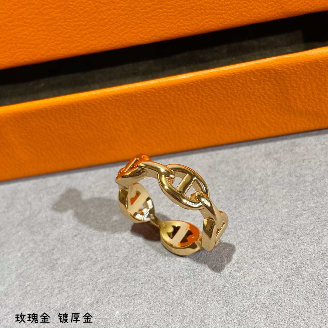 H**mes collier de chien ring