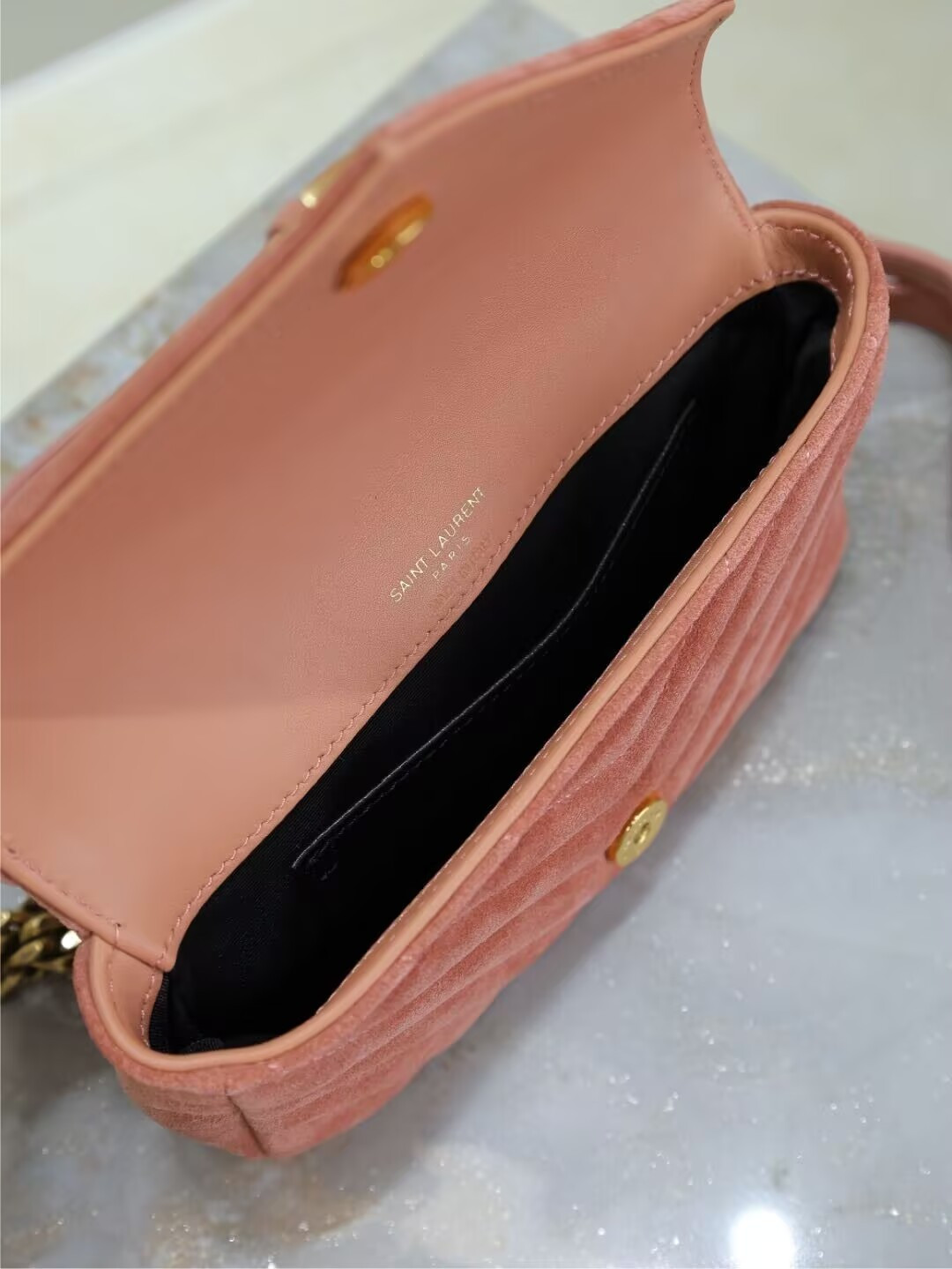 Y*L loulou college mini in suede 20x13x3cm