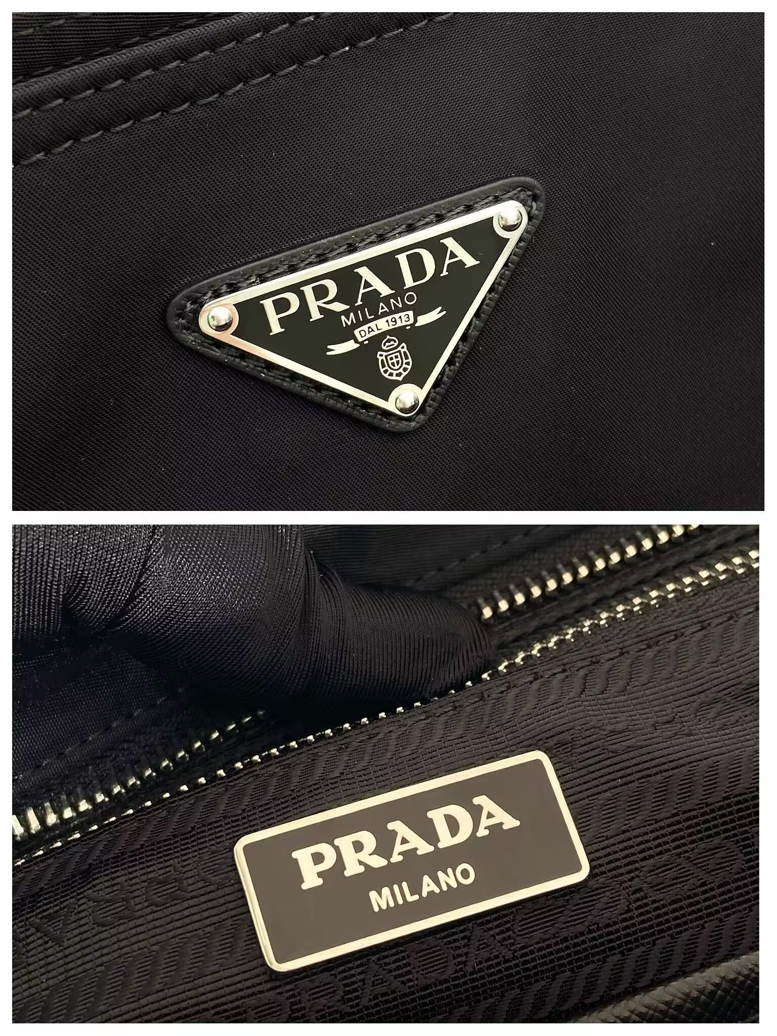 Pra*a re-nylon baby bag 31x36x18cm