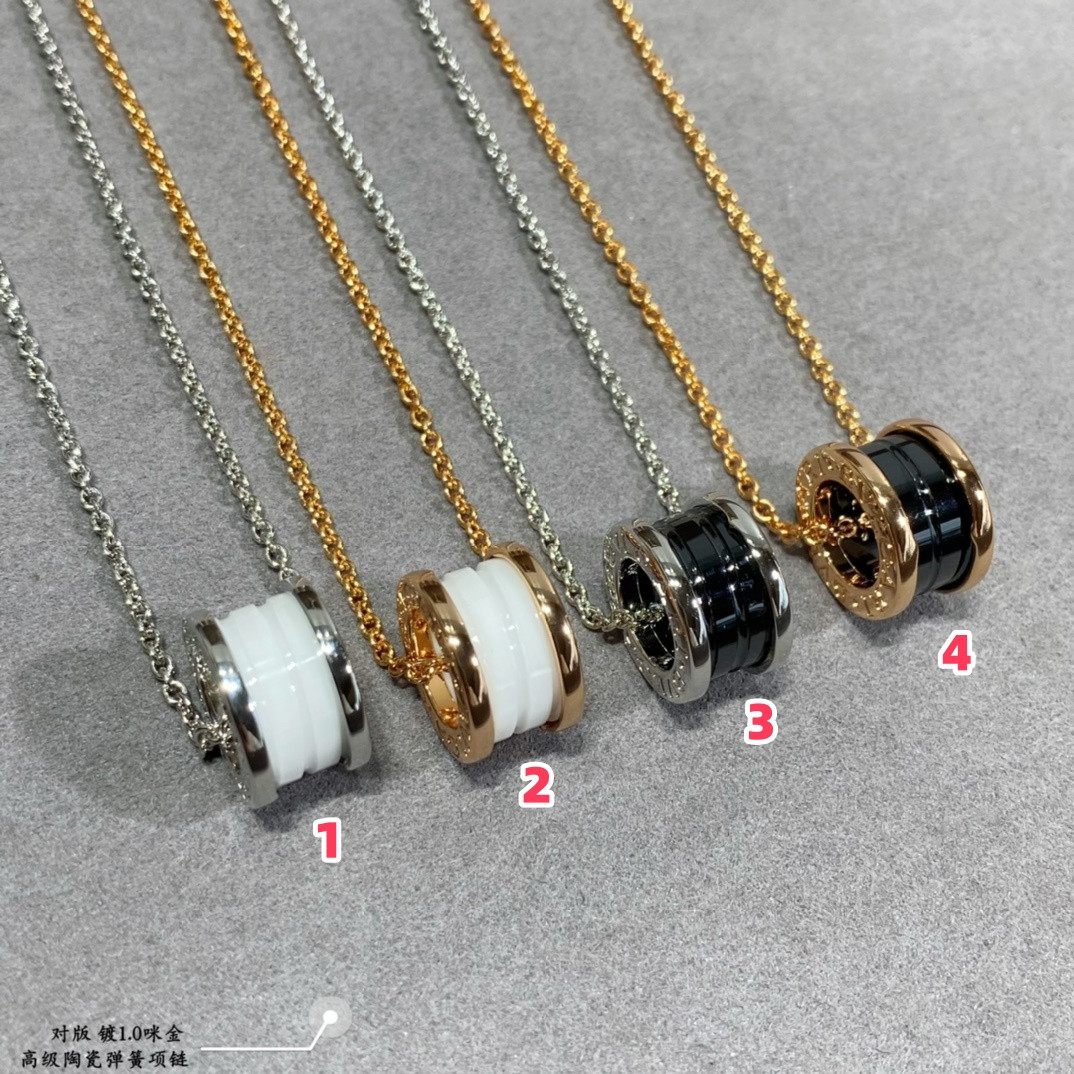 B*l*ai large ceramic spring necklace