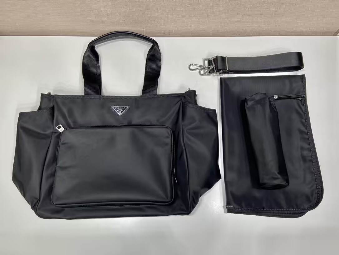 Pra*a re-nylon baby bag 31x36x18cm