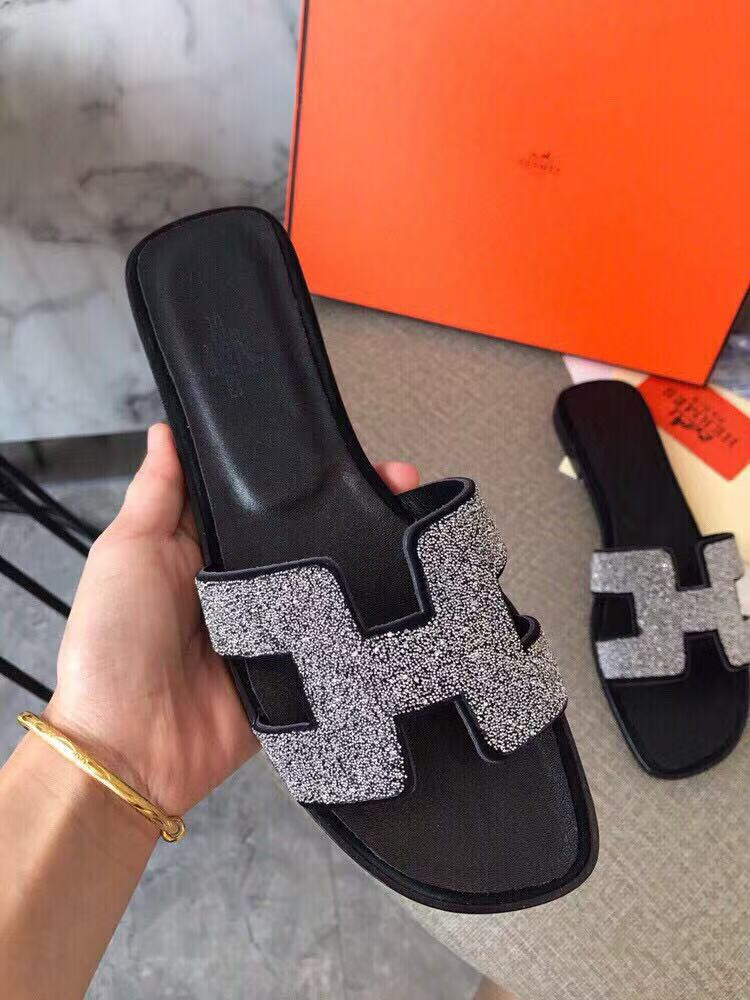 ua H**mes oran sandal