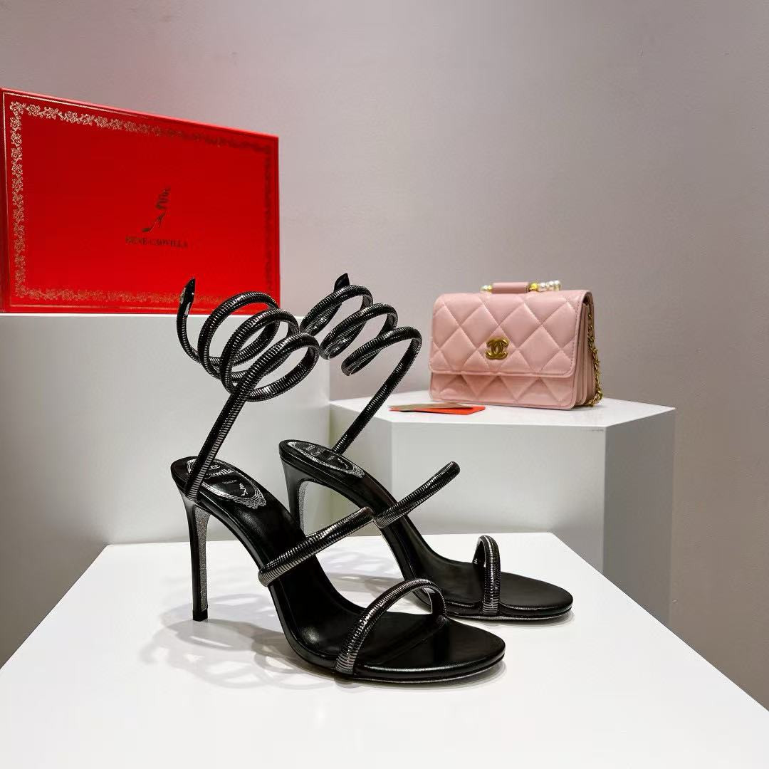 ua renÉ Ca0v1LLa cleo pumps sandals 95mm