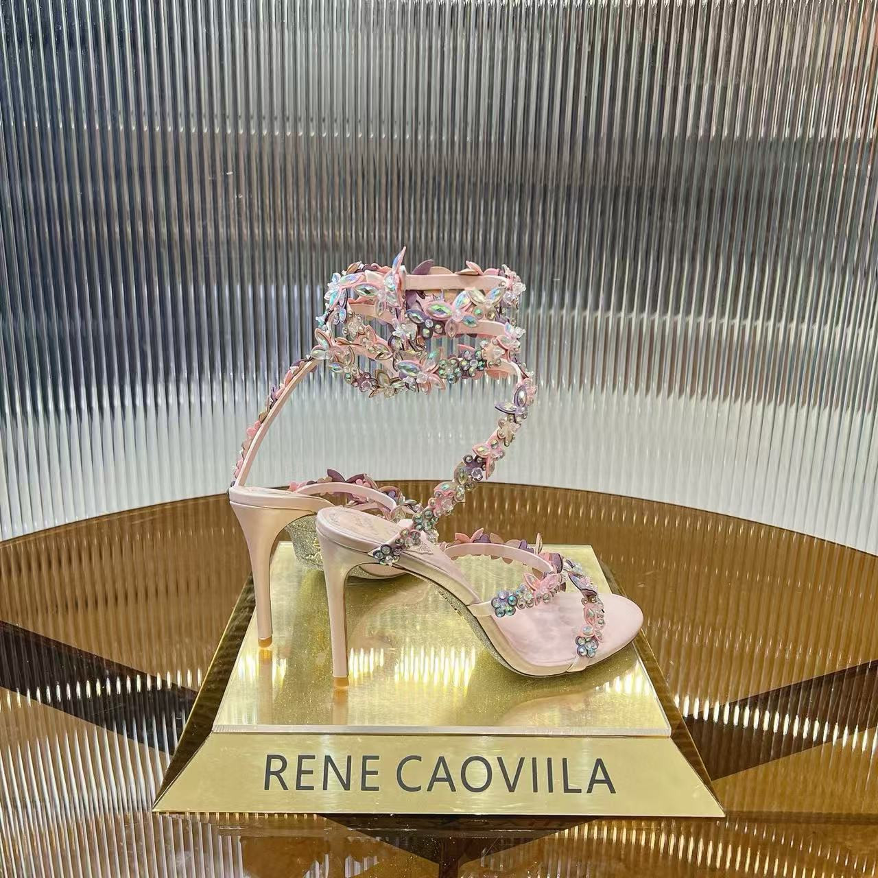 ua renÉ Ca0v1LLa cleo pumps sandals 95mm