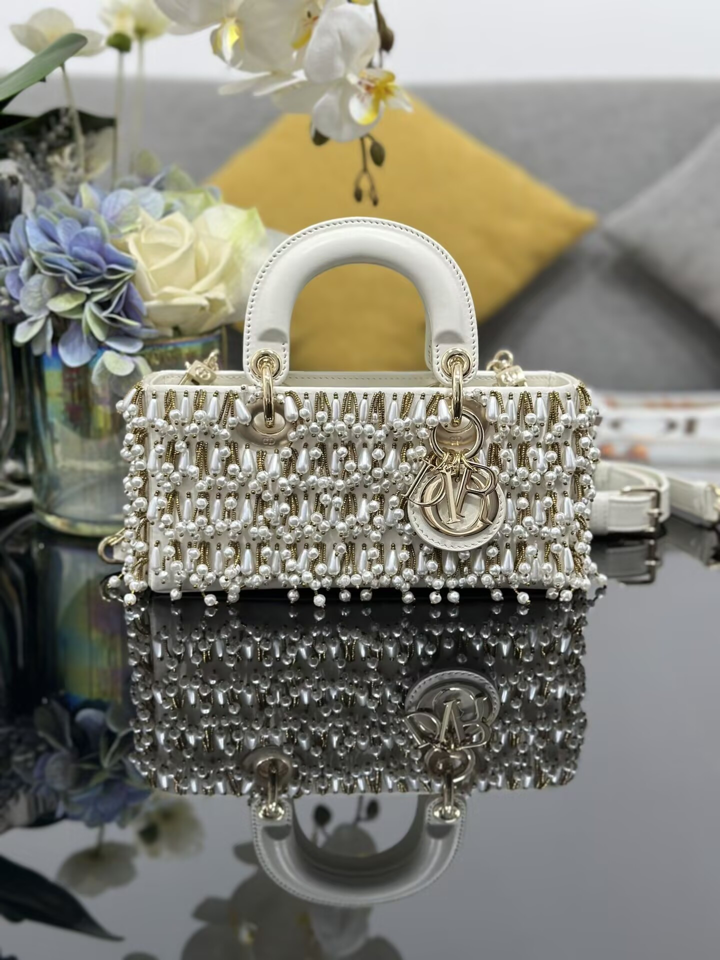 D*or small lady d-joy bag 22x6x12cm