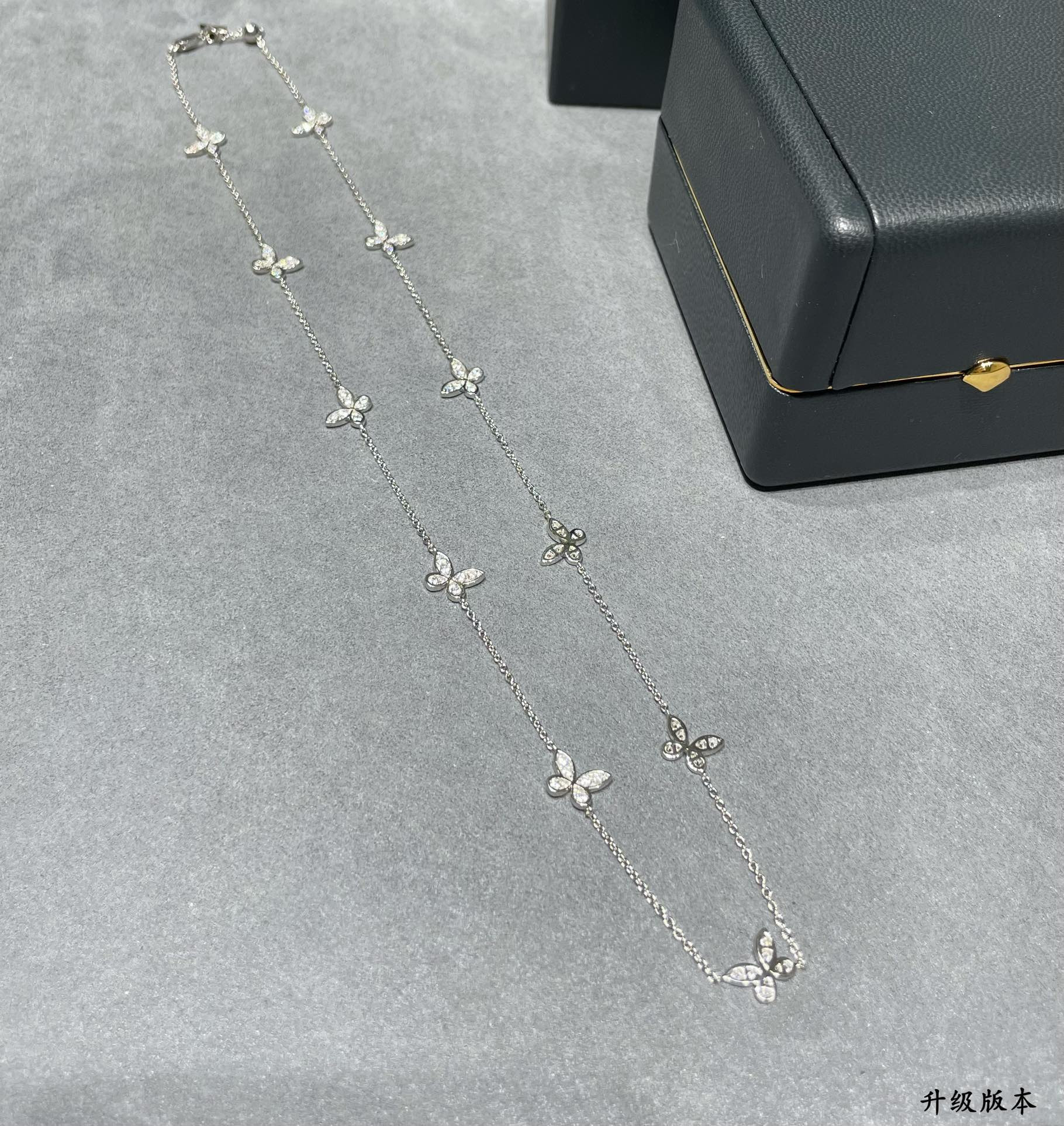 Gr*ff eleven butterflies necklace