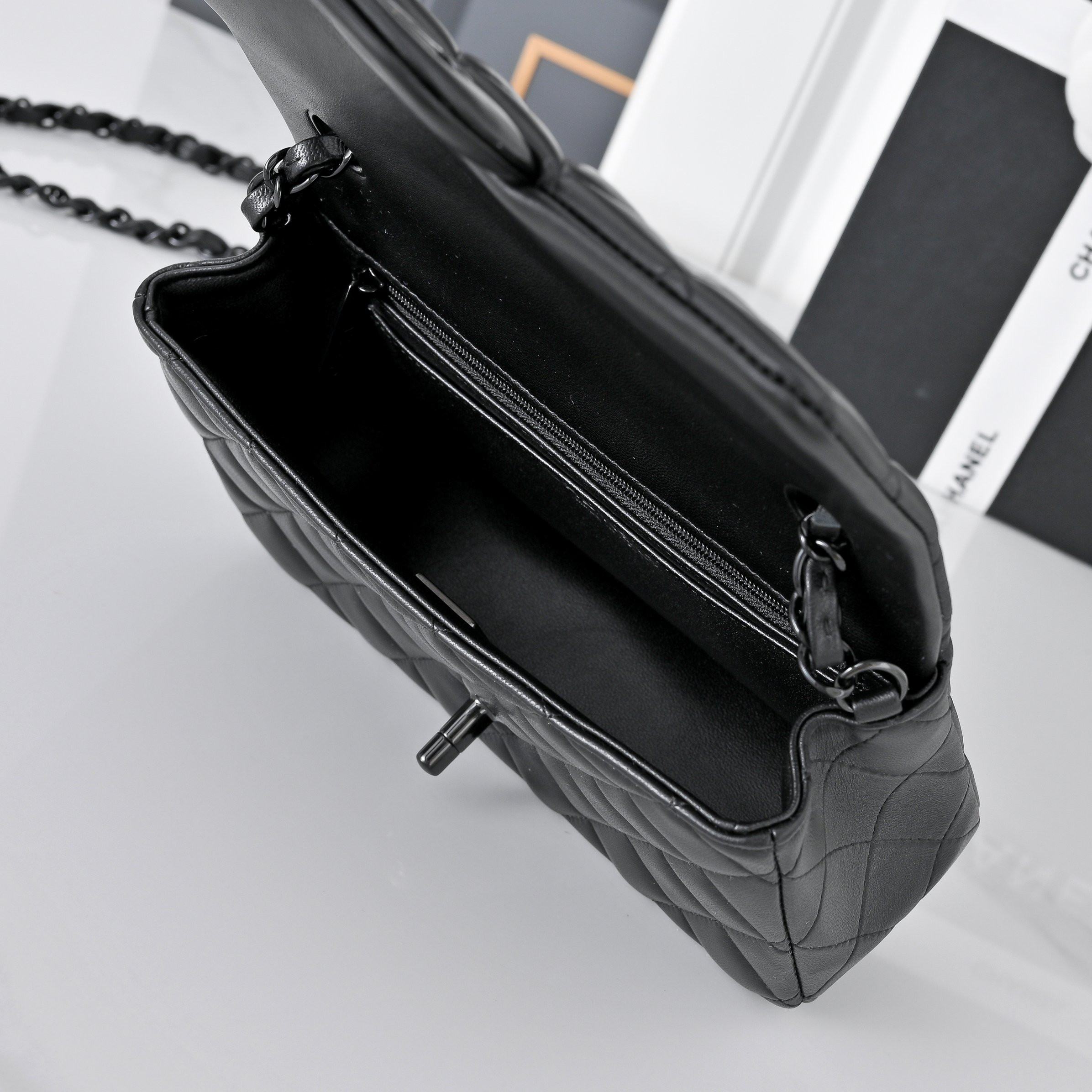 Ch*el mini flap bag a69900 20x12x6cm