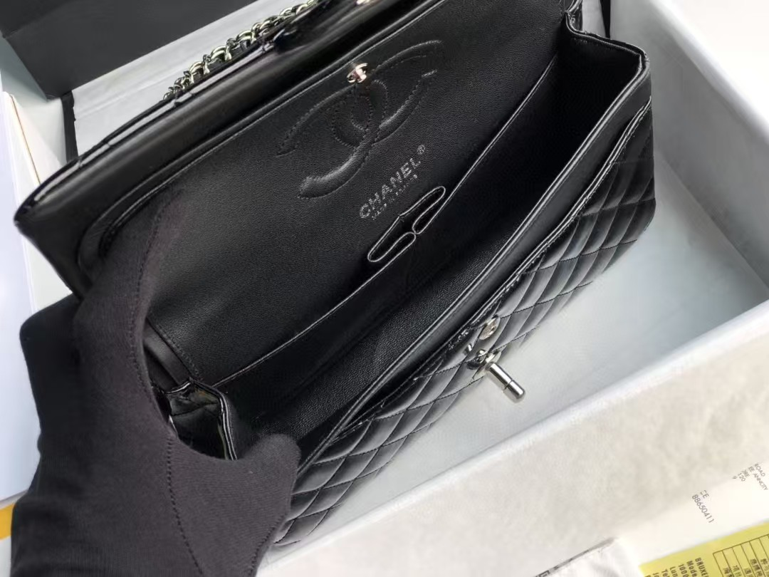 Ch*el classic flap bag cf 25.5x15x6cm