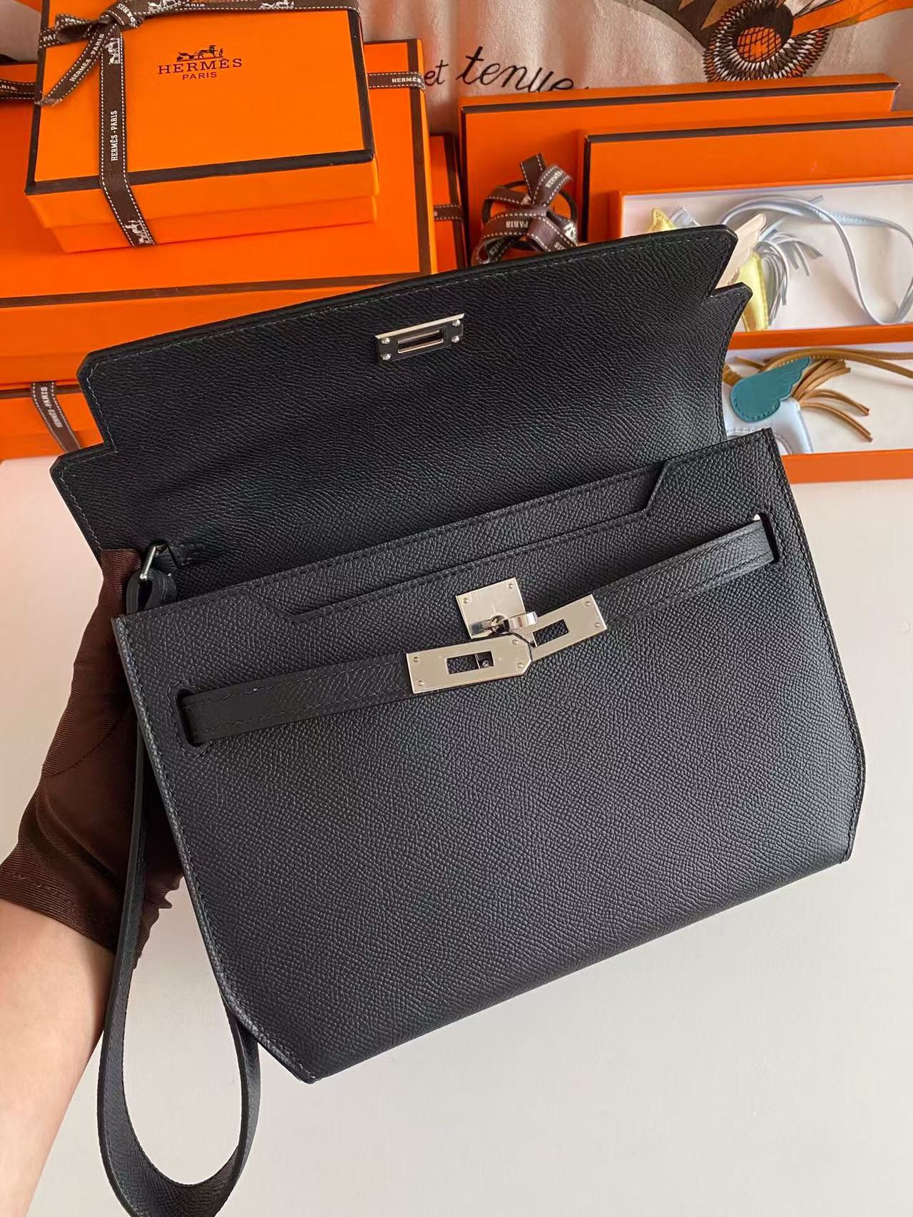 H**mes kelly depeches epsom 25cm