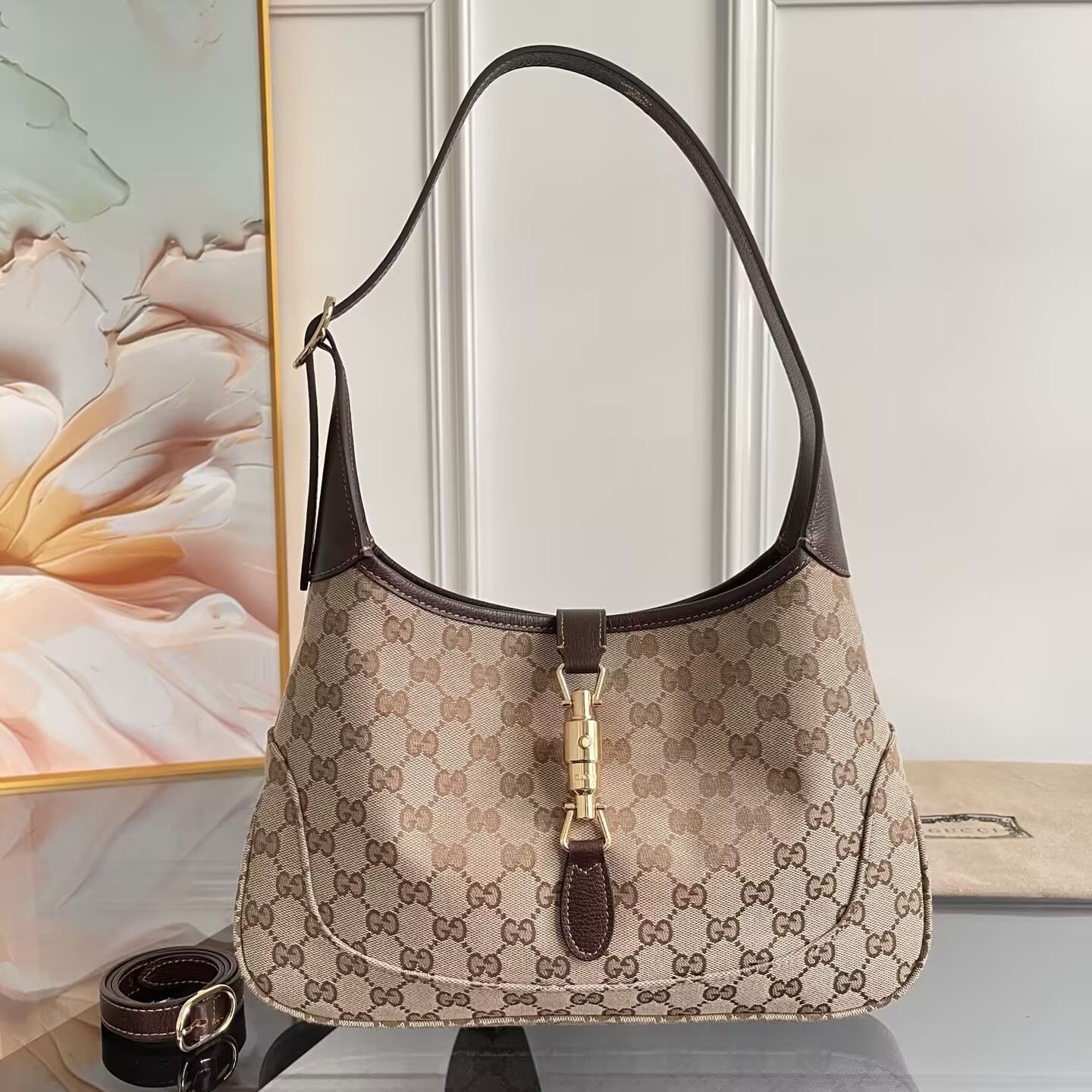 G*u*i jackie 1961 medium shoulder bag 31.5x22x5cm