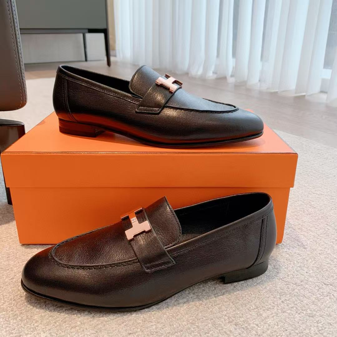 ua H**mes paris loafer