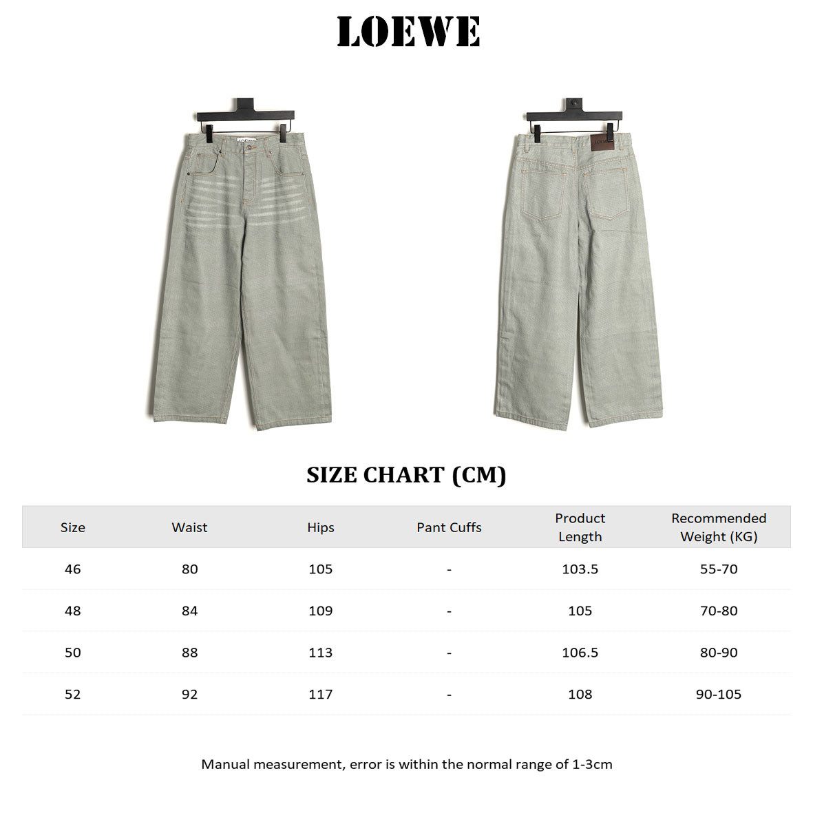 L0ew* jeans suit