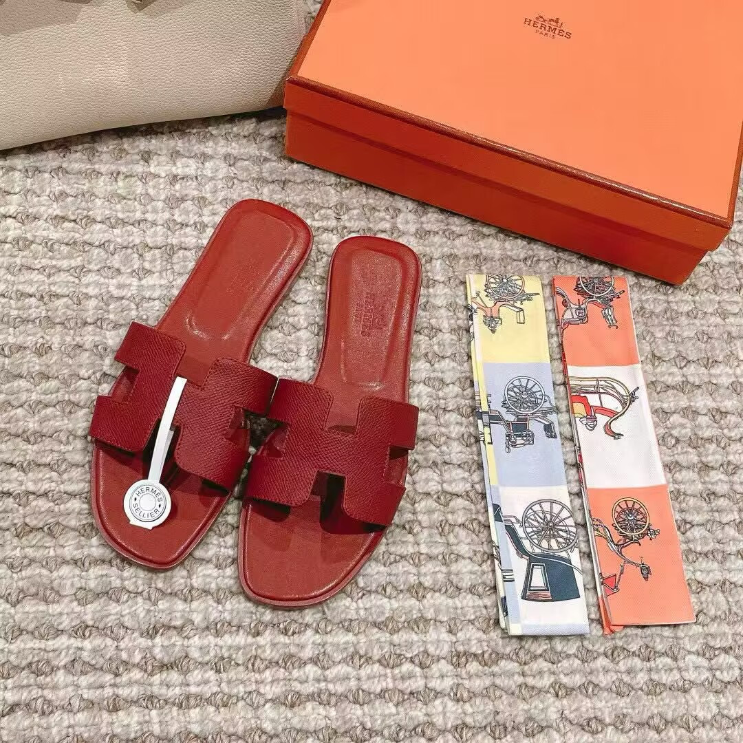 ua H**mes oran sandal
