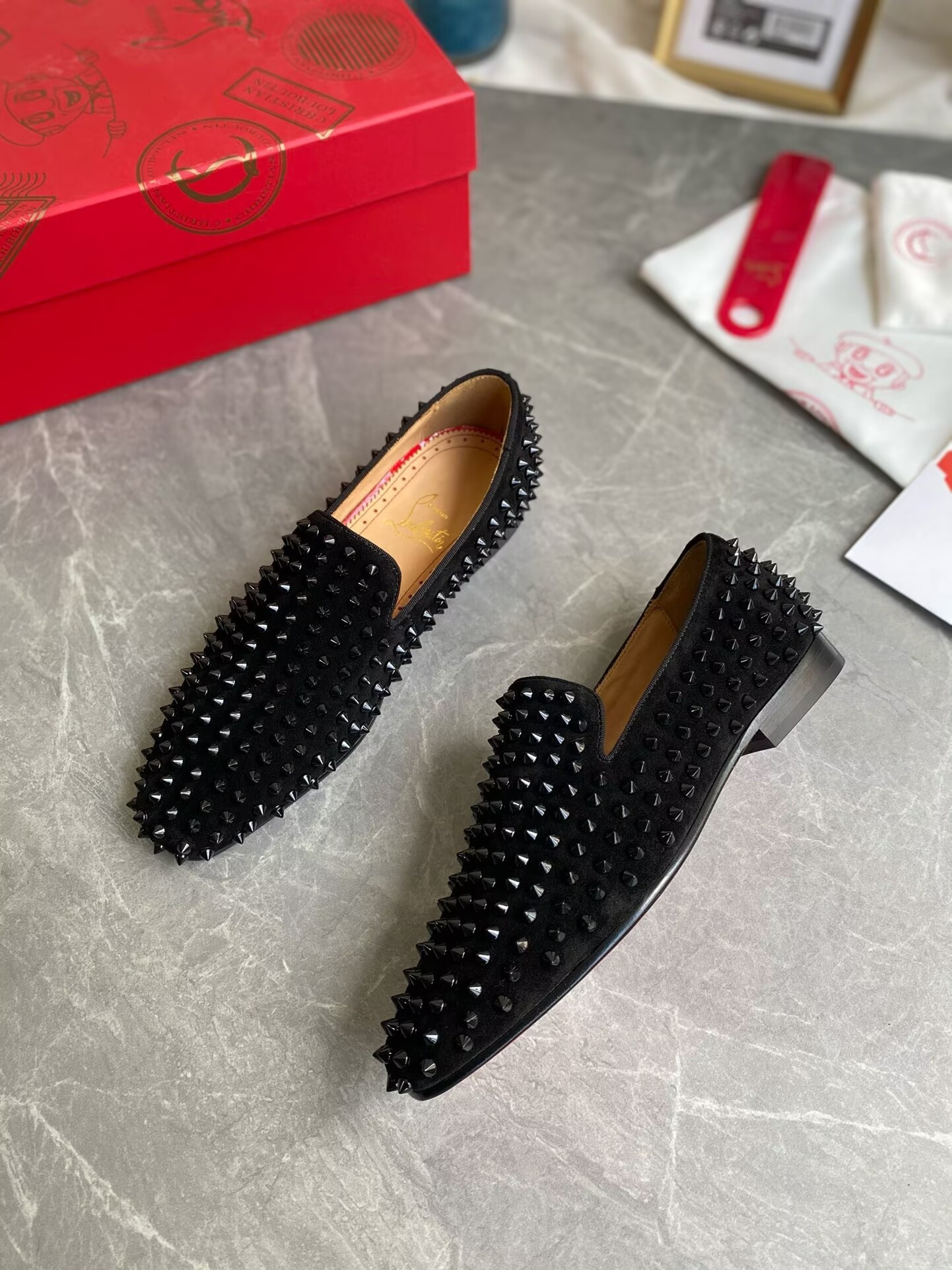 ua Ch**an louboutin loafers