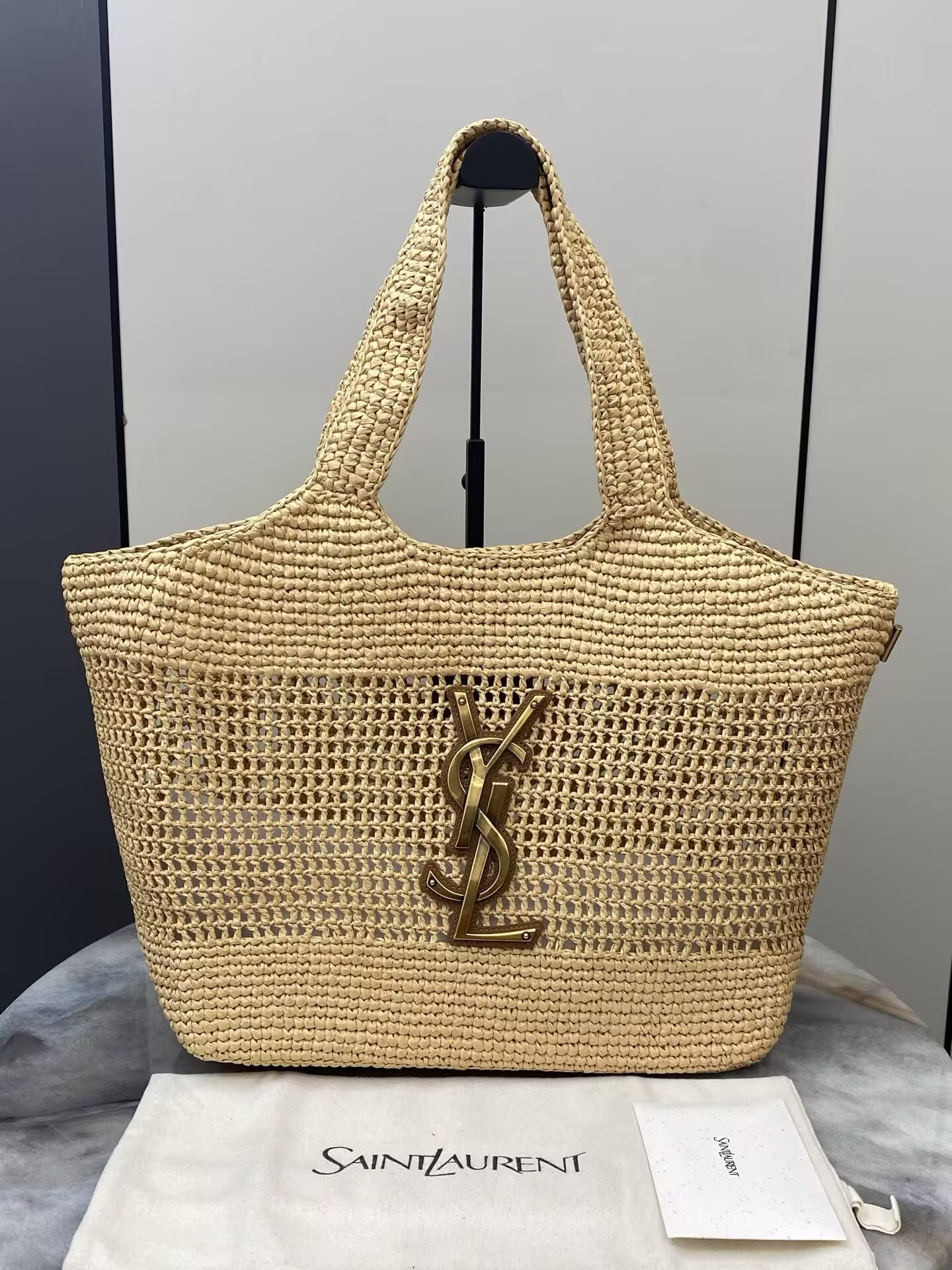 Y*L icare in raffia 46x28x5cm