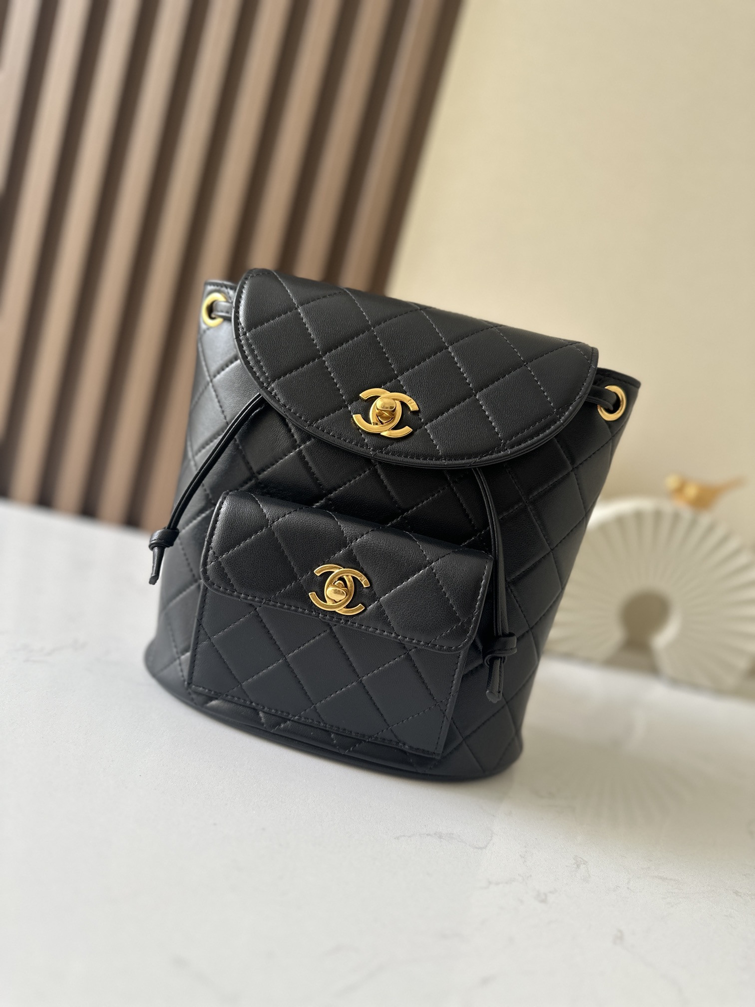 Ch*el backpack as2210 21x20.5x10cm