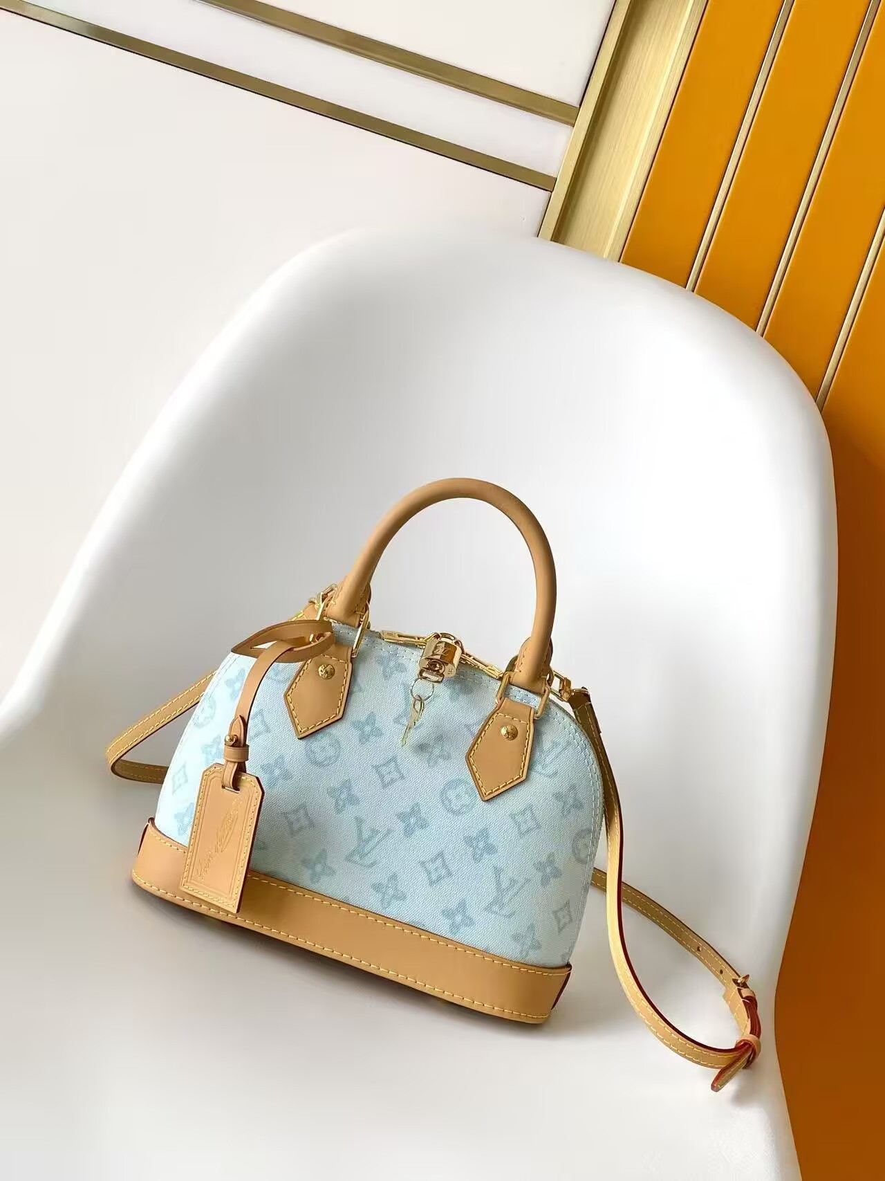 LV ALMA BB Handbag M27526 17.5x11.5x23.5cm