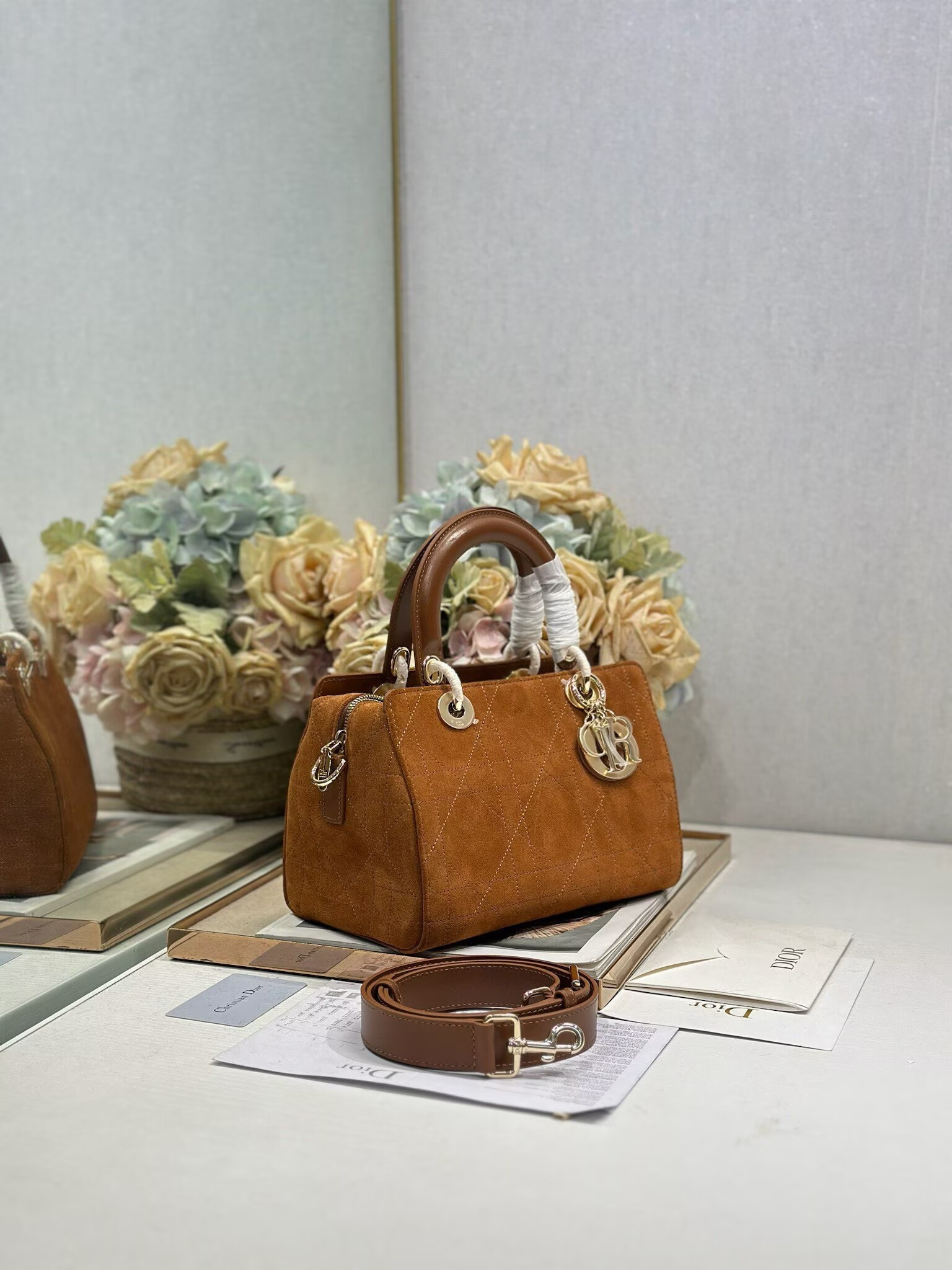 D*or small granville bag 25x16.5x14.5cm