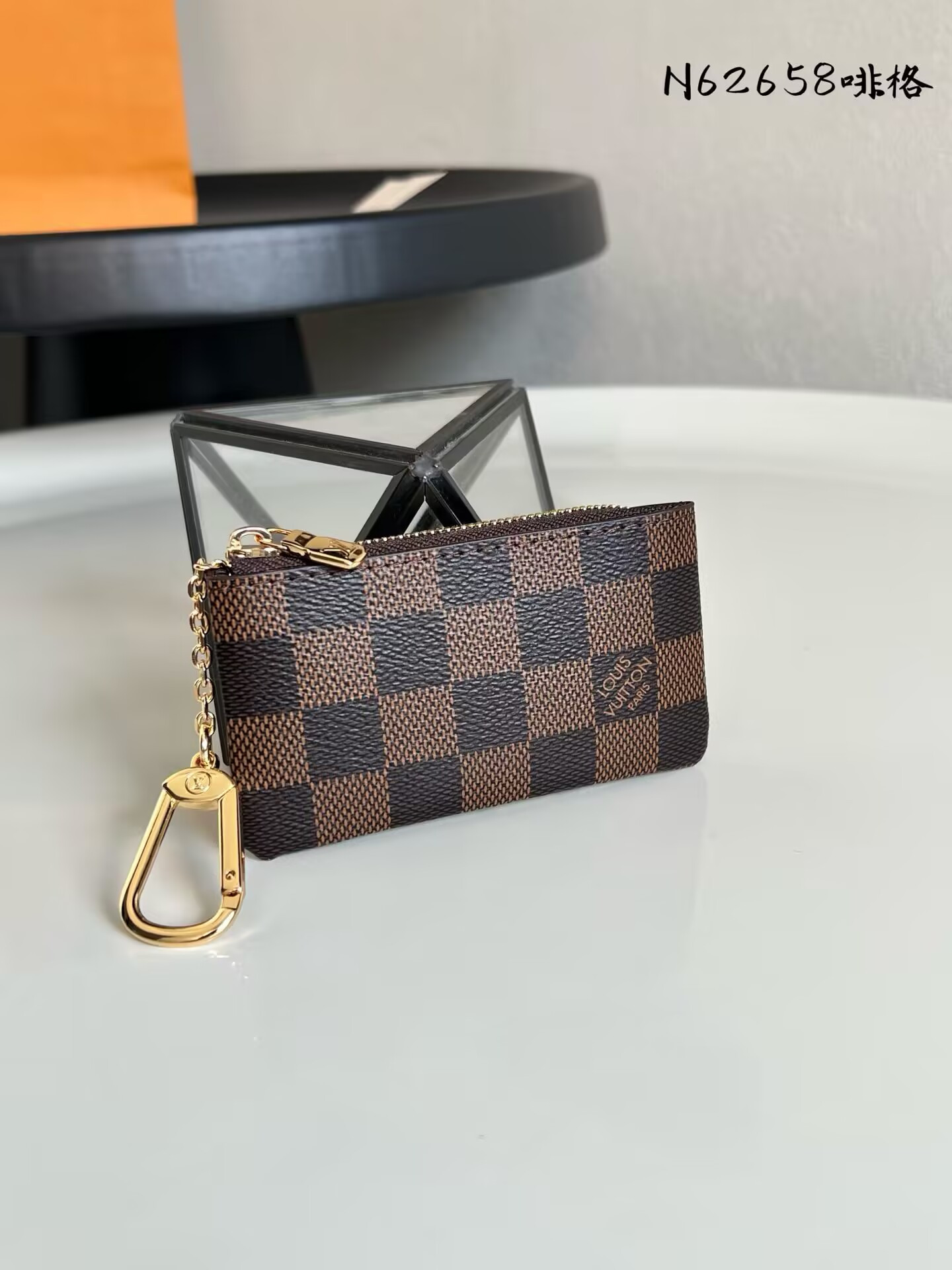 LV Key Pouch N62658 12x7x1.5cm