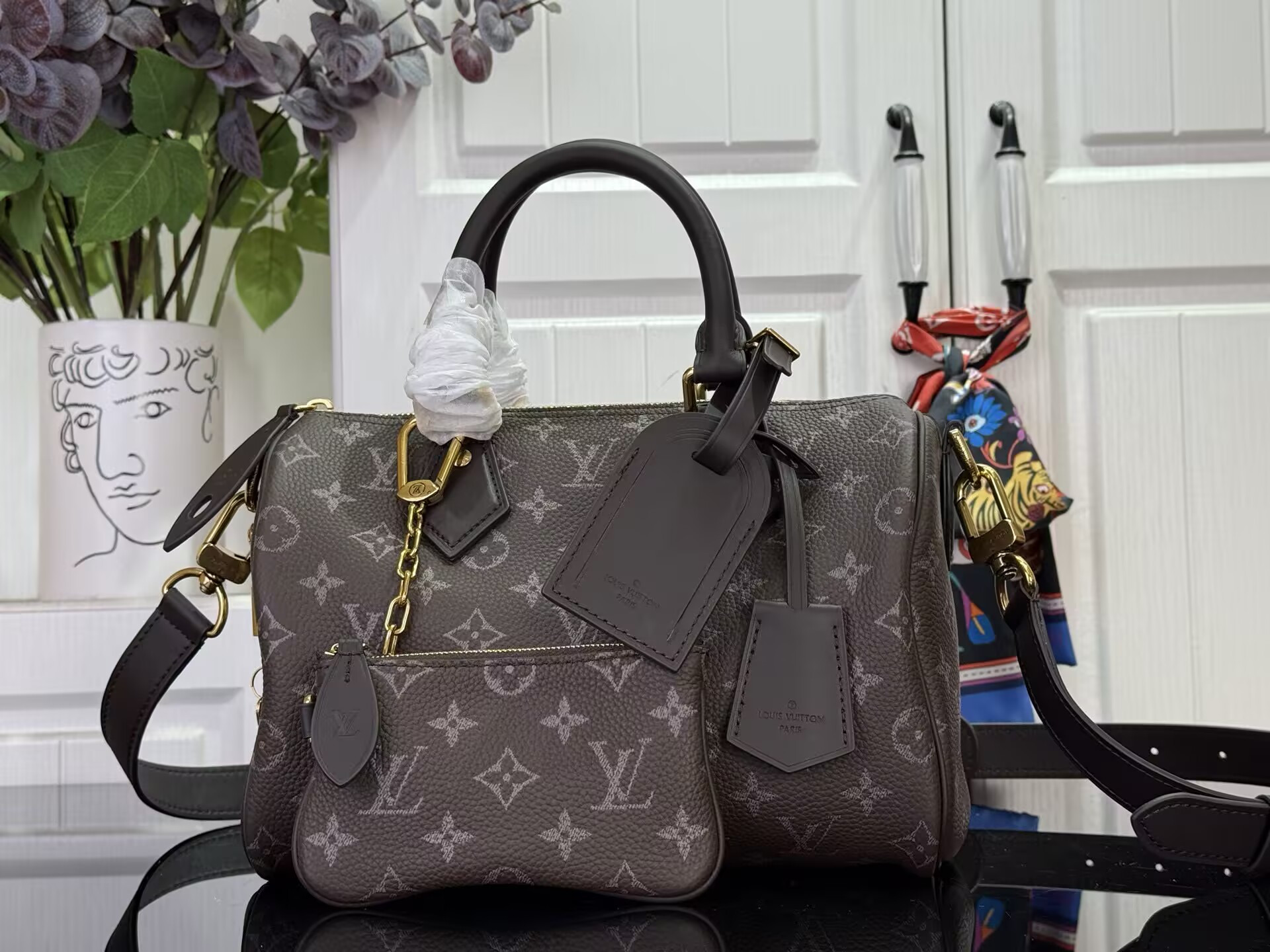 LV Speedy P9 Bandoulière M27974 25 25x15x15cm