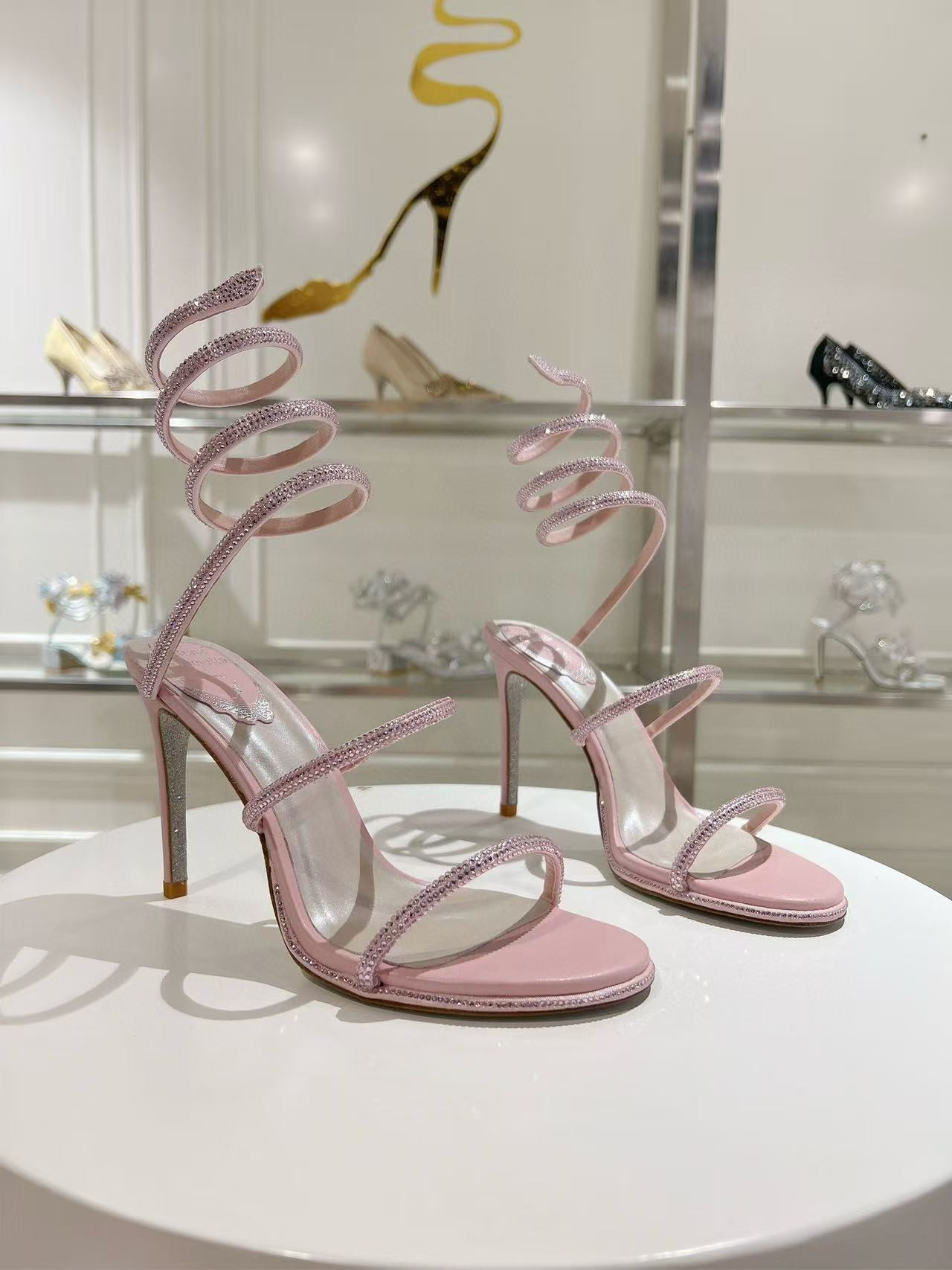 ua renÉ Ca0v1LLa cleo pumps sandals 95mm