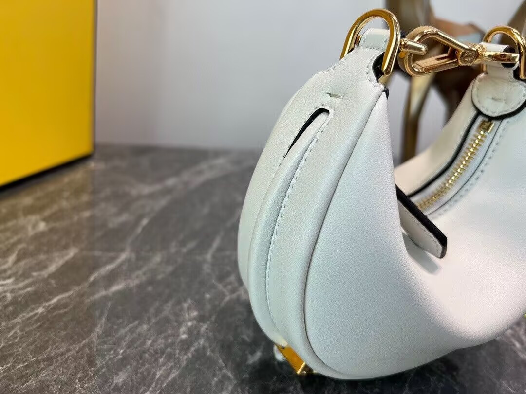 F**di nano F**digraphy hobo bag 14x5x16.5cm