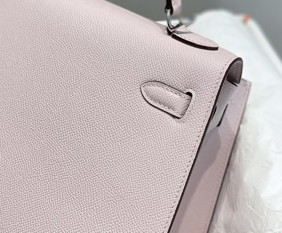 H**mes kelly silver-tone hardware 25