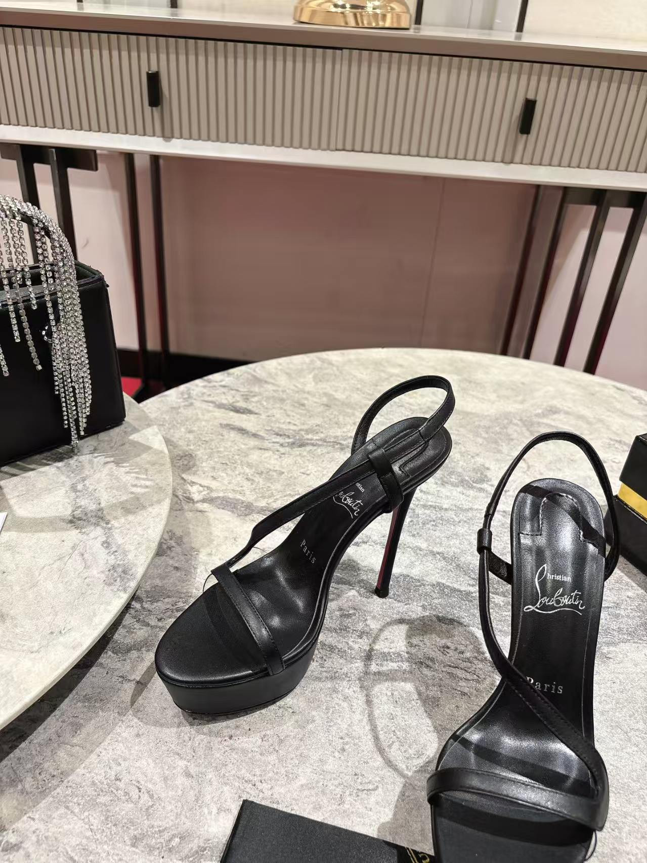 ua Ch**an louboutin rosalie alta rosalie alta sandals 15cm heel