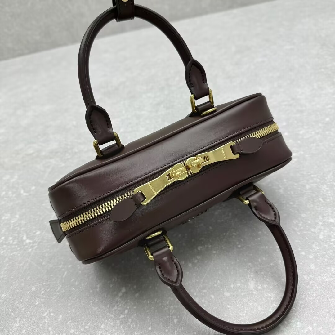 M1v M1v arcadie leather bag 10.5x22x7.5cm