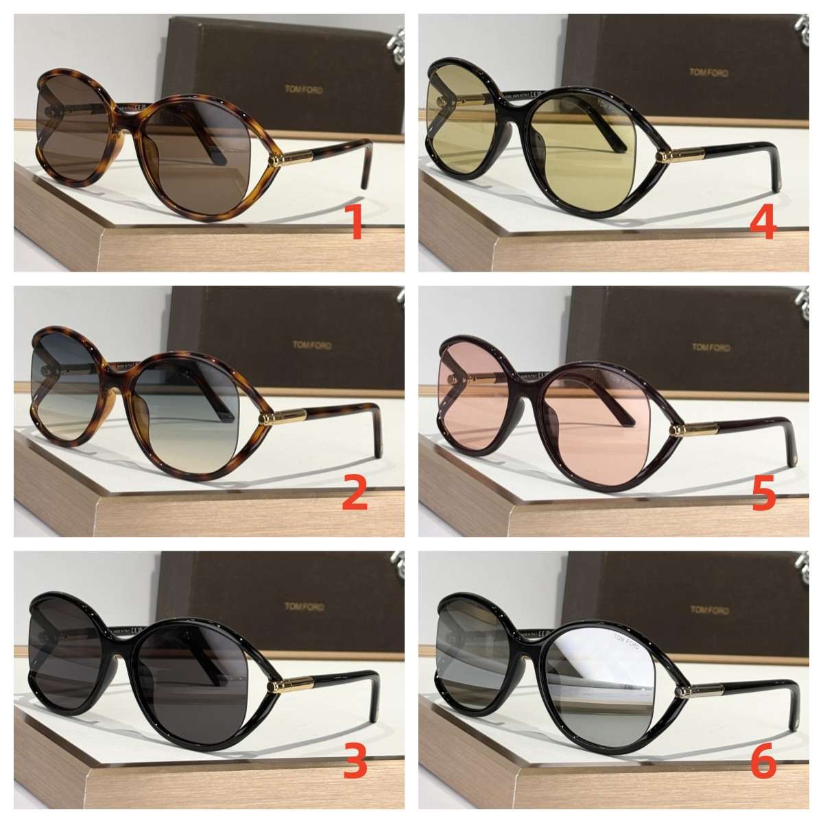 t0m F0rd glasses melody ft1090 59-18-120